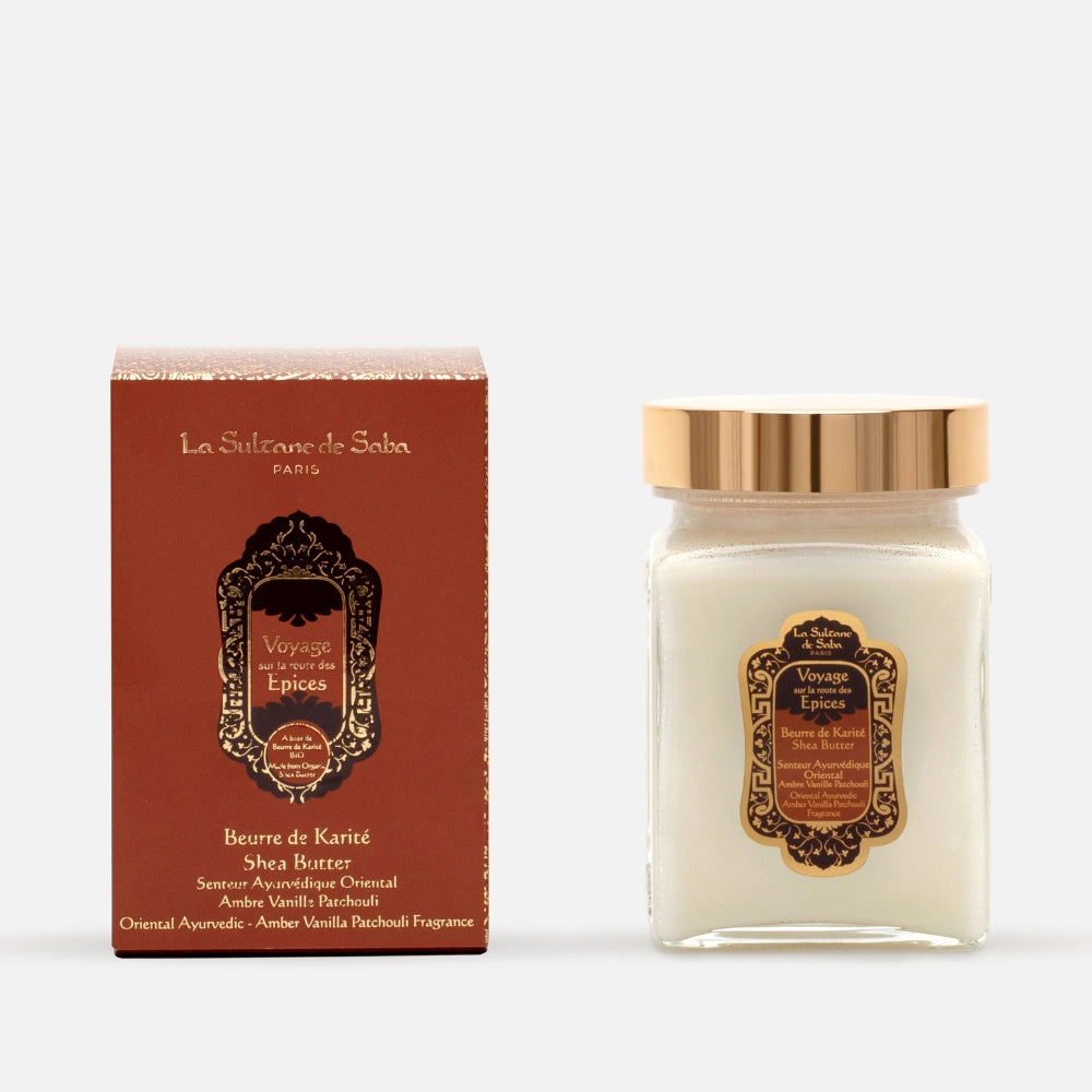 La Sultane De Saba Shea Butter - Oriental Ayurvedic Amber Vanilla Patchouli Fragrance 300 ml