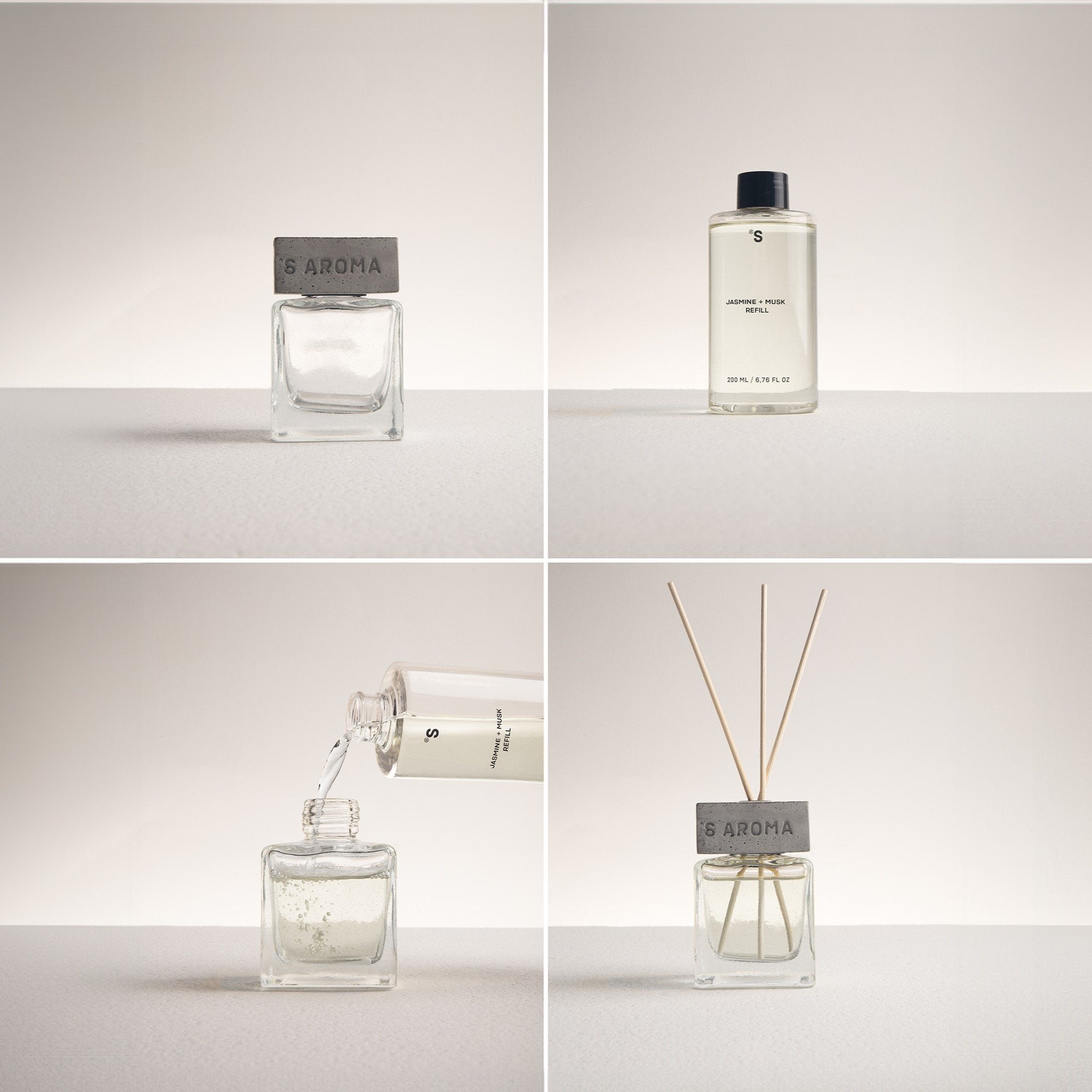 Sister's Aroma Refill Jasmine + Musk 200 ml
