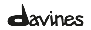 Logo of Davines, an Italian brand known for sustainable hair care products.