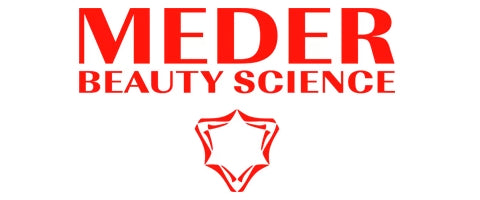 Meder Beauty Science logo showcasing professional skin care products founded by Dr. Tiina Meder.