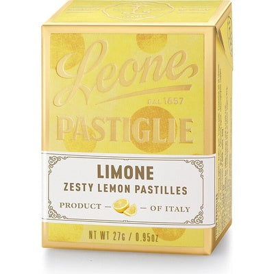 Leone 1857 Limone – pastilky s citronovou příchutí, 27 g