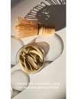 Authentic beauty concept Bamboo whisk