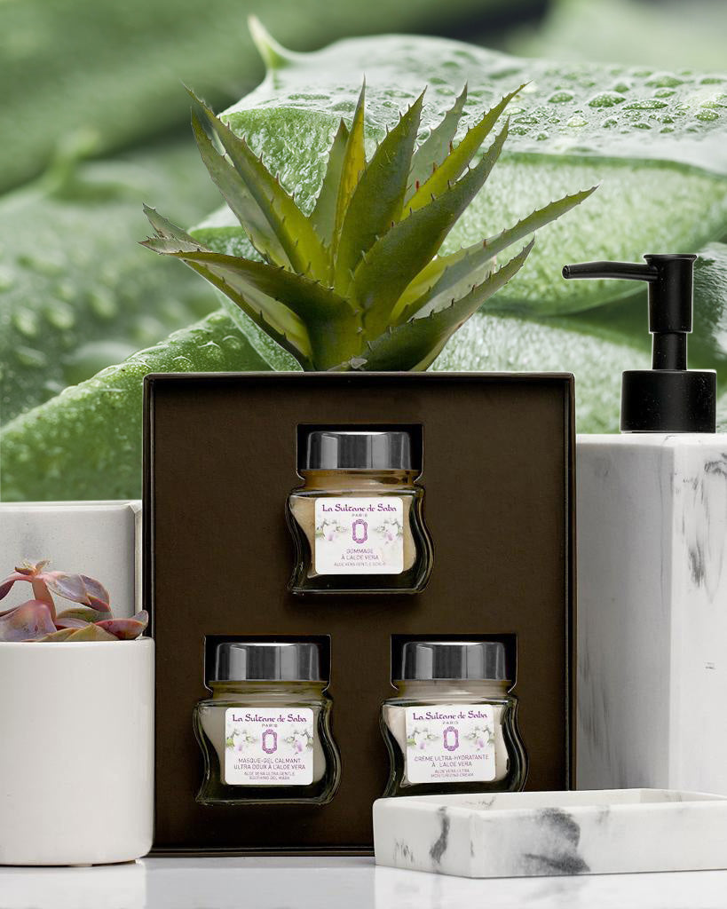 La Sultane de Saba |  Coffret Aloe Vera – pleťová sada