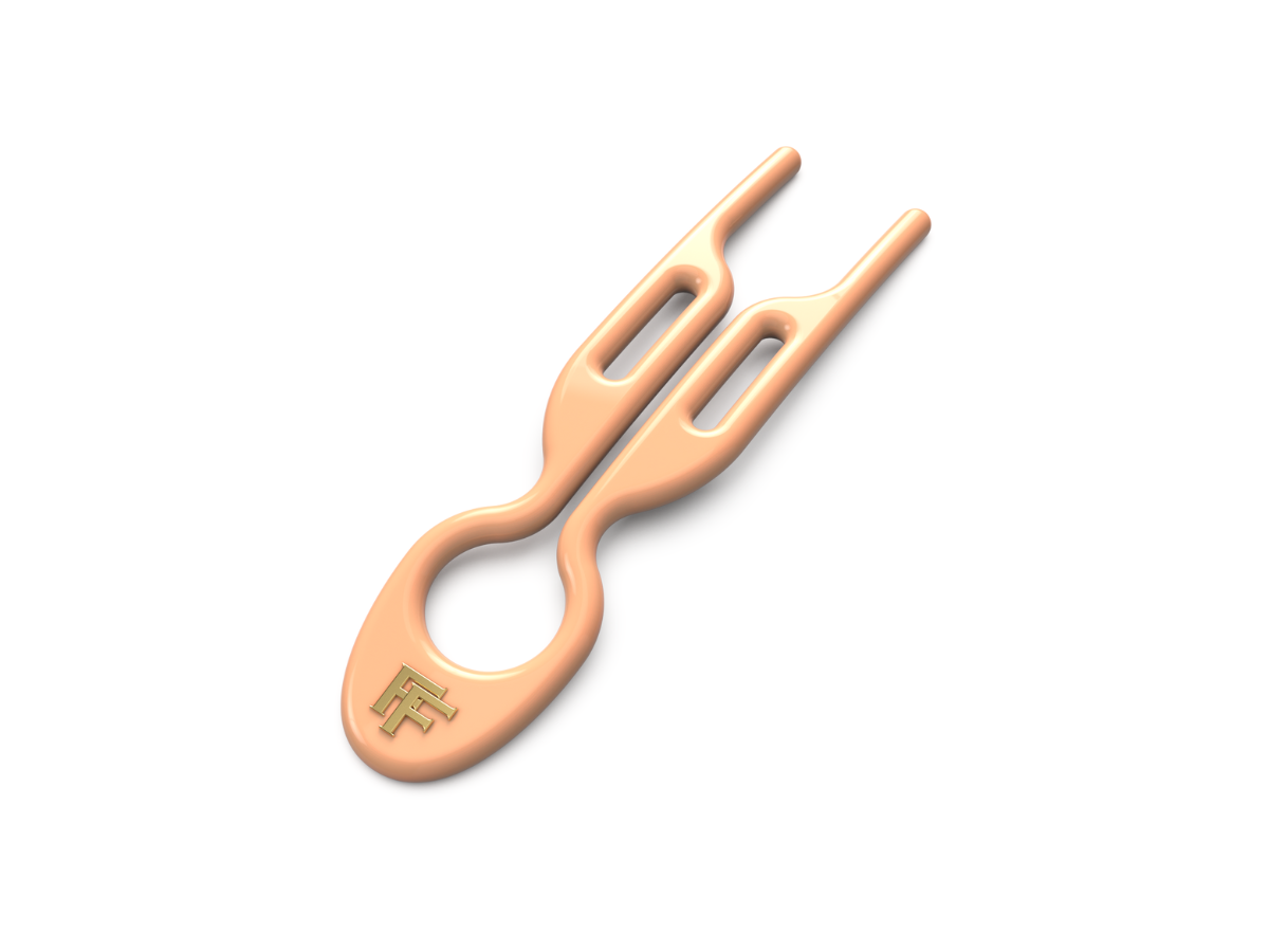 Nº1 HAIRPIN | Peach Fuzz (3 ks)