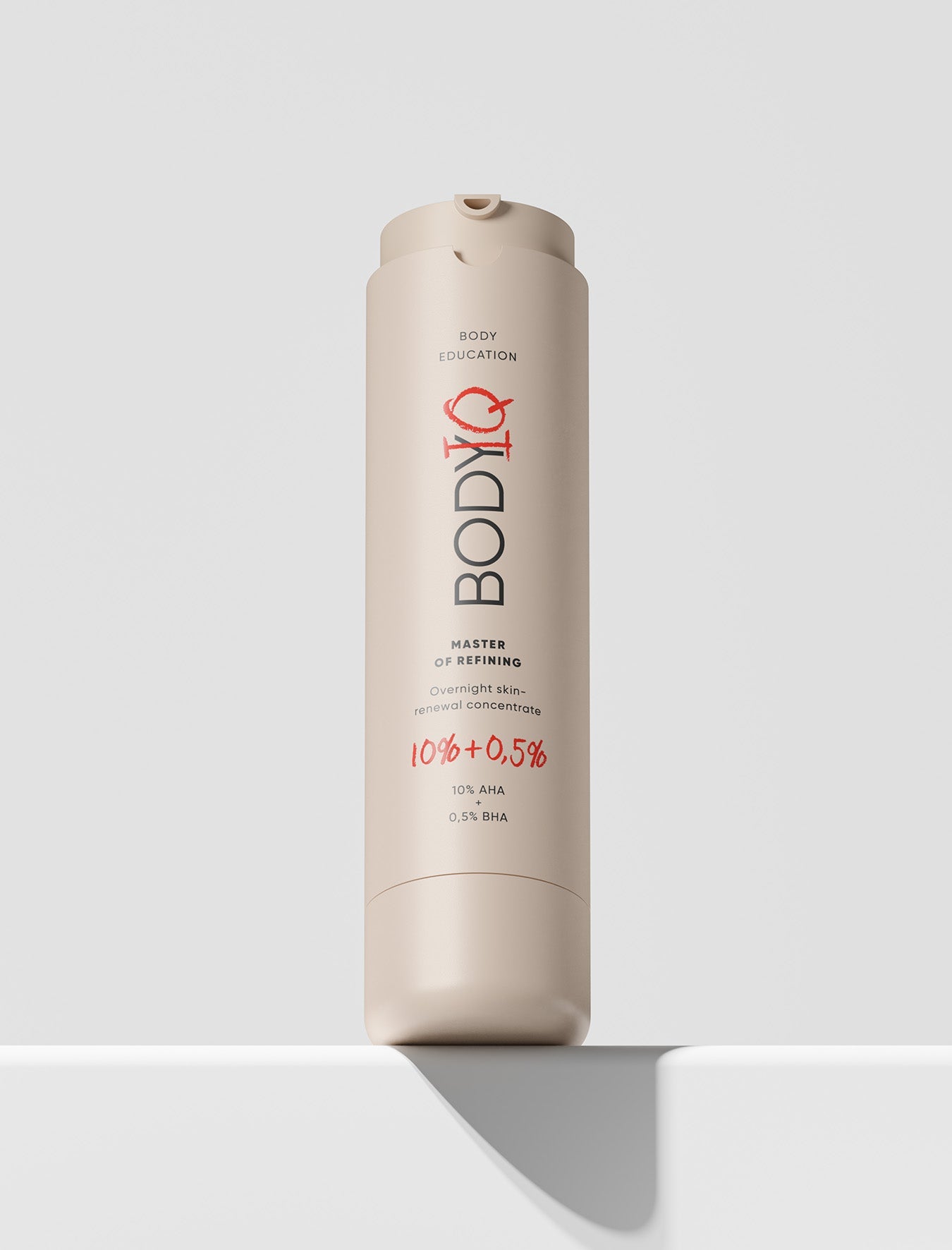 BODIQ skincare product on a white background