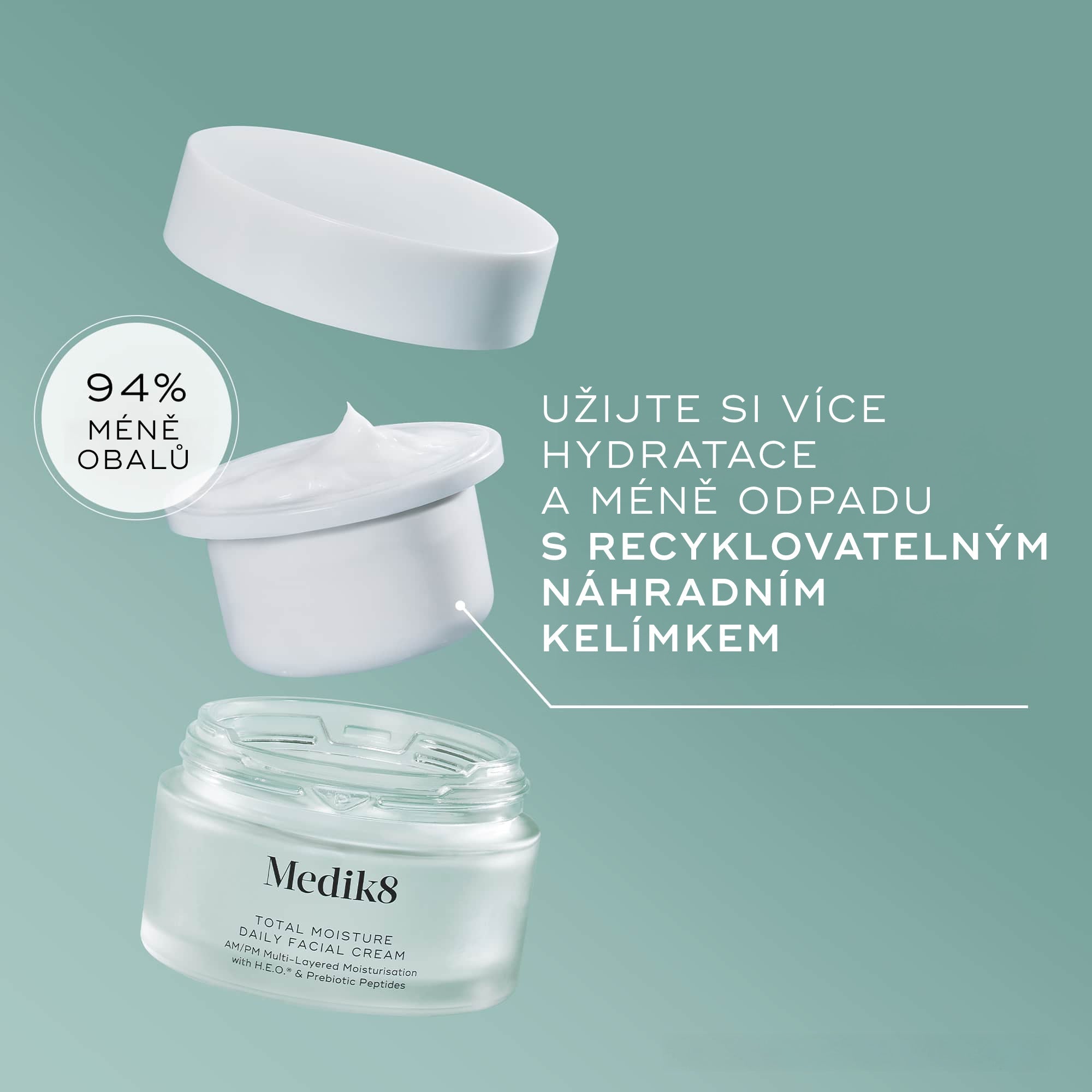 Medik8 Total Moisture Daily Facial Cream™ (Cestovní balení)