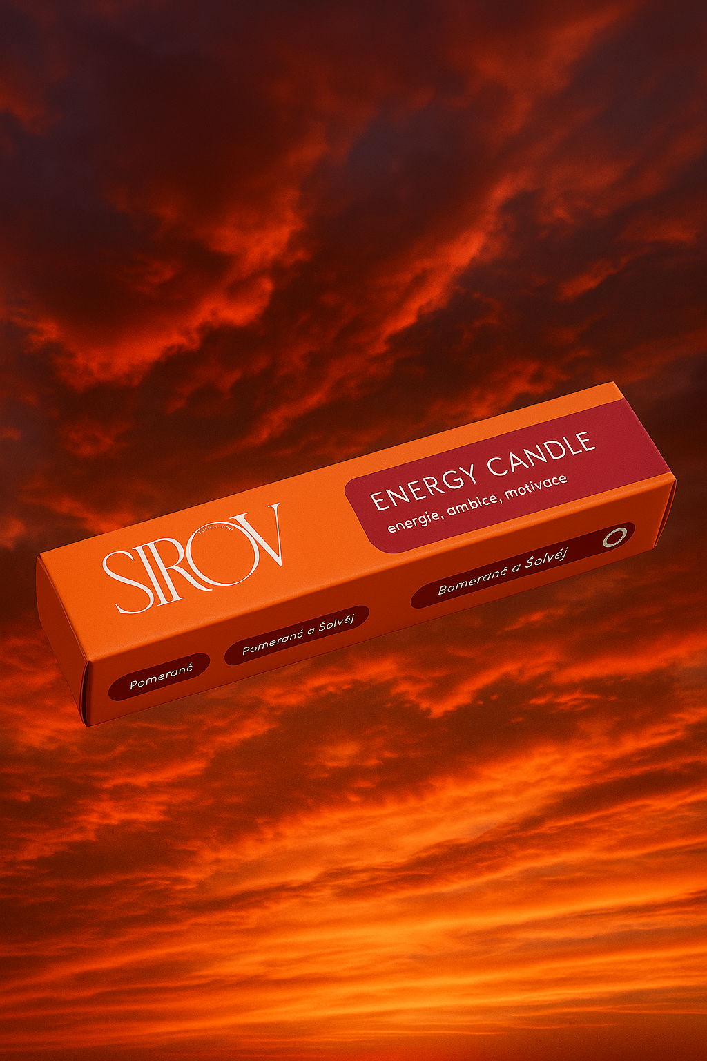 Sirov Candle &quot;Energy&quot; Orange candle