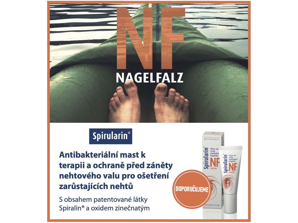 Spirularin NF mast na zarostlé nehty a nehtové valy 10ml