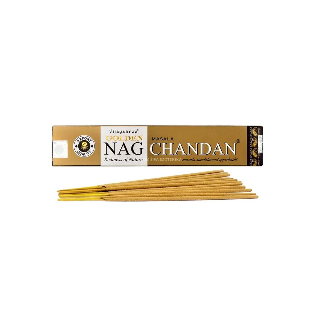 Nag Chandan Incense Golden Indian incense sticks 15 g