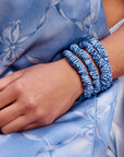 SLIP Skinny Scrunchies Cornflower 4x