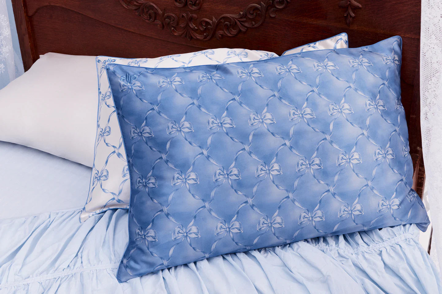 SLIP Silk Pillowcase Bluebelle