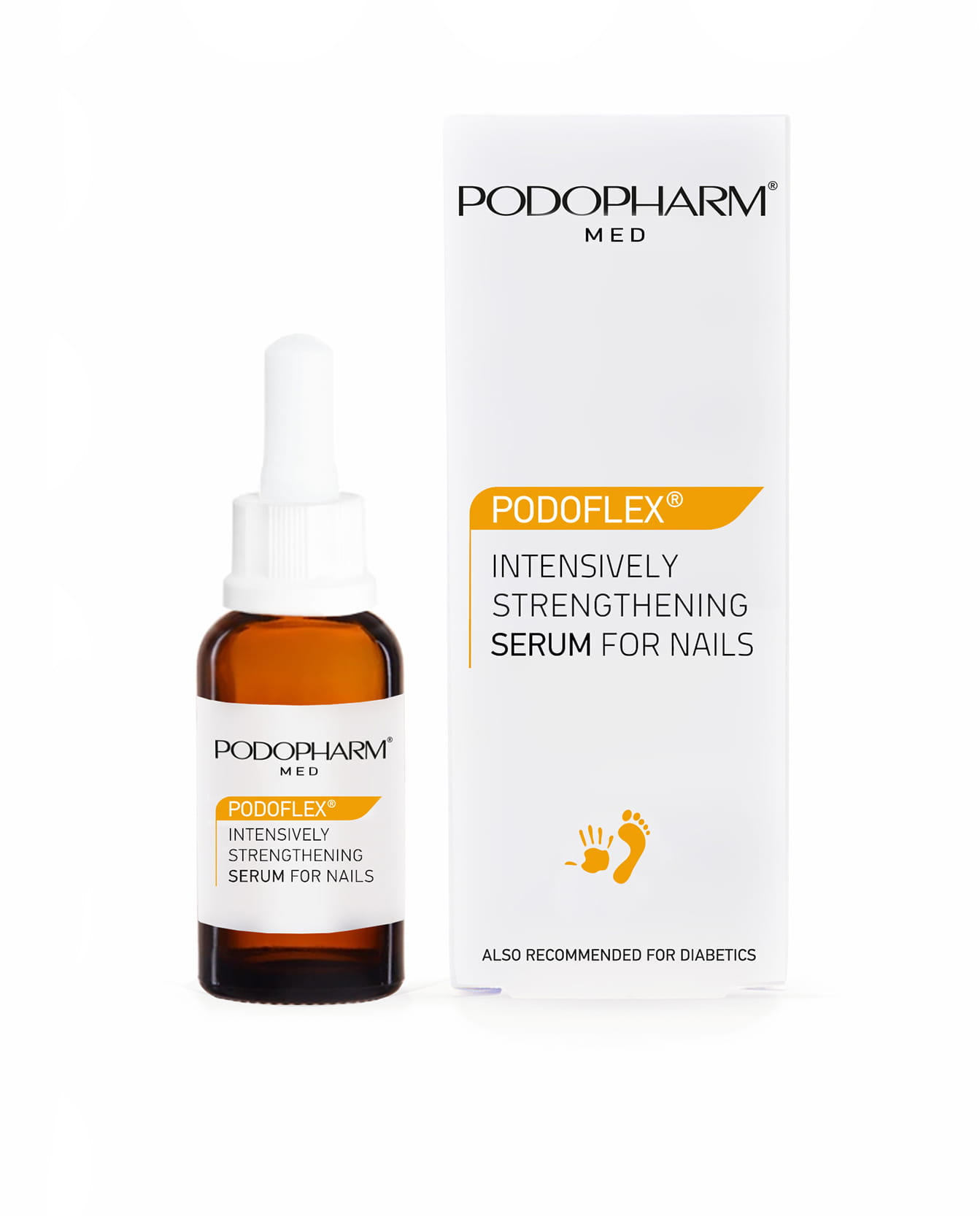 PODOPHARM PODOFLEX intenzivní posilující sérum na nehty - 10ml