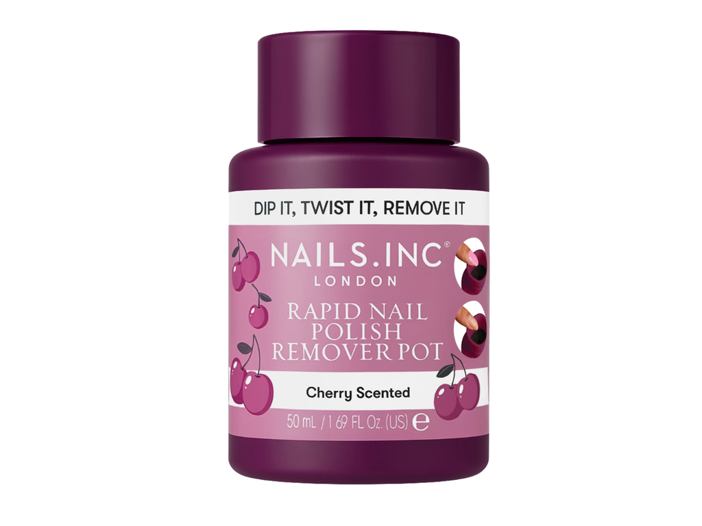 Nails.INC | Cherry Scented Rapid Nail Polish Remover Pot