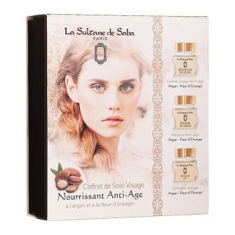 La Sultane de Saba Coﬀret Argan Visage