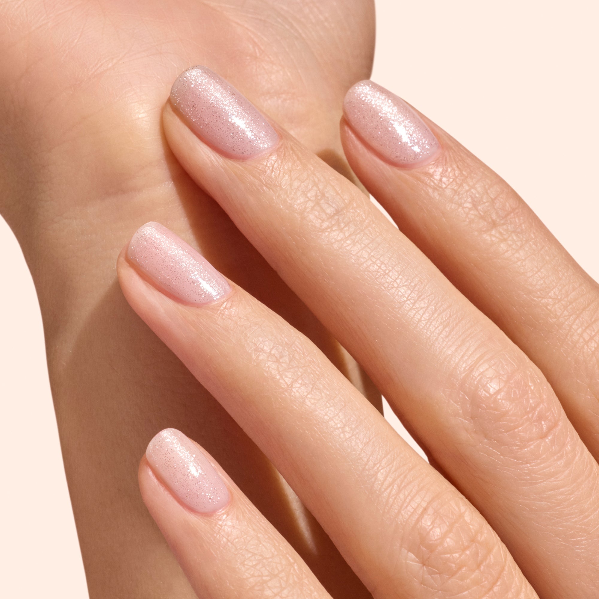 Manucurist Green Flash LED Shimmery Top Coat Silver 15 ml