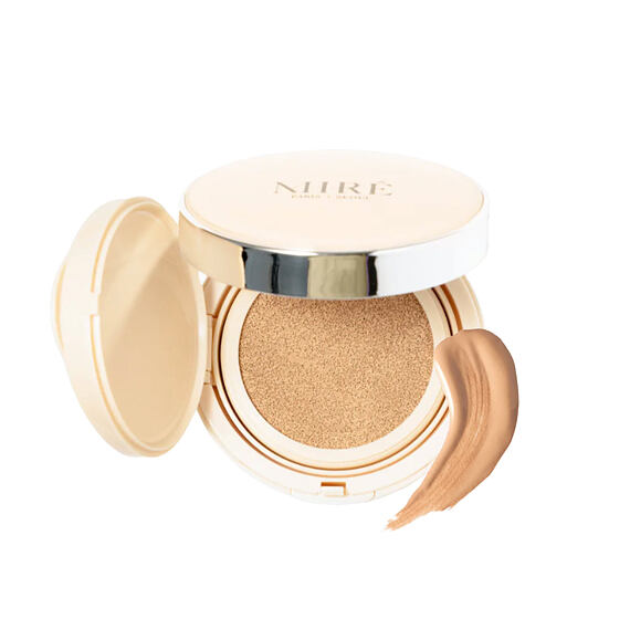 MI-RE Cosmetics Bibi Nova Cushion Hydratační make-up s ochranou SPF50+