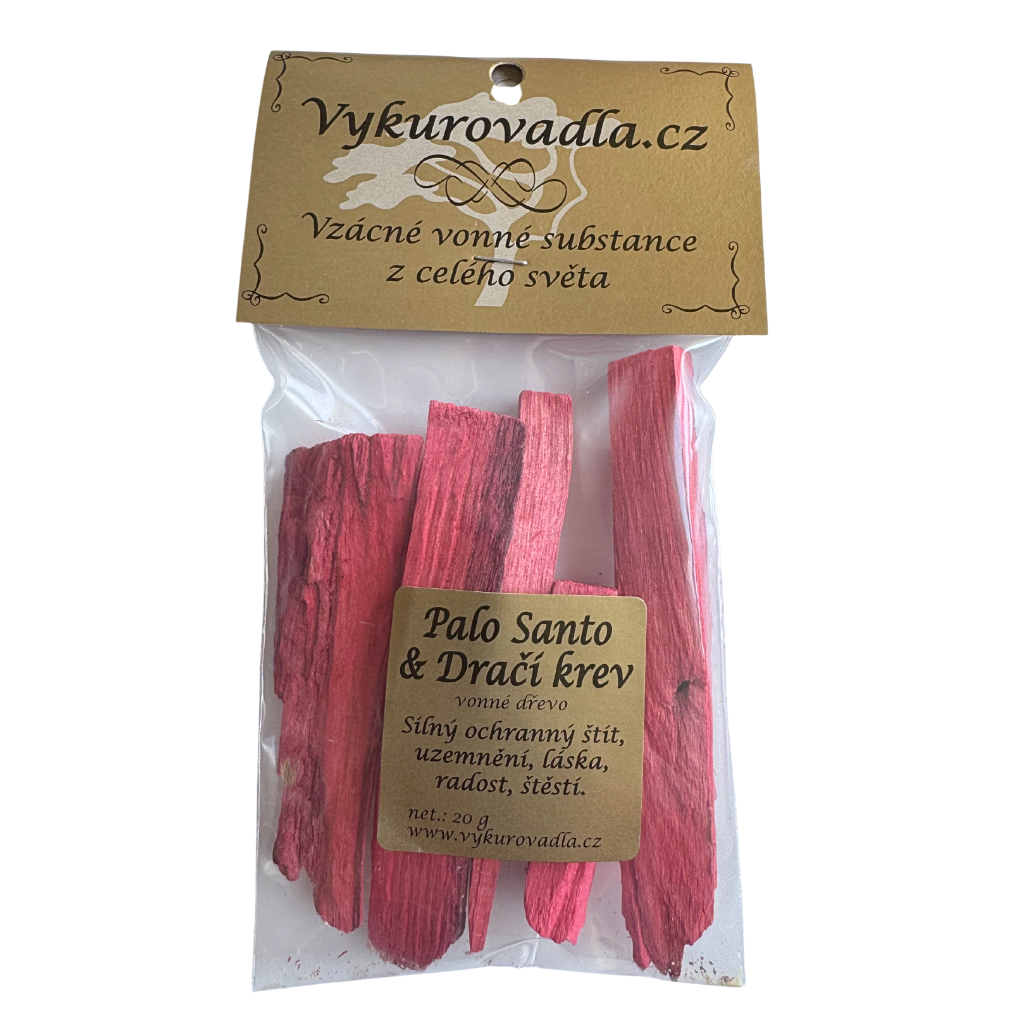 PALO SANTO a DRAČÍ KREV
