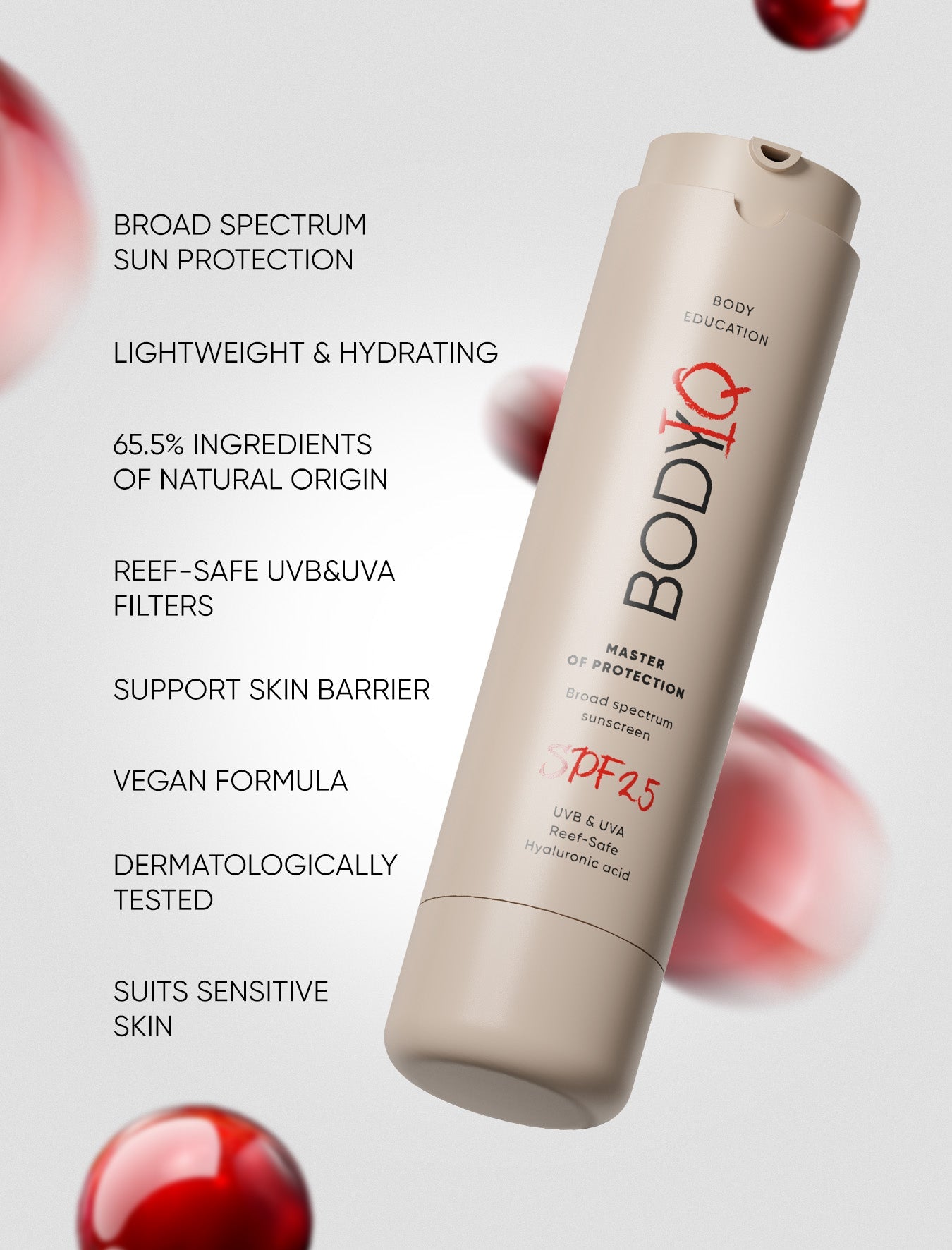 BODIQ MASTER OF PROTECTION Broad Spectrum Sunscreen