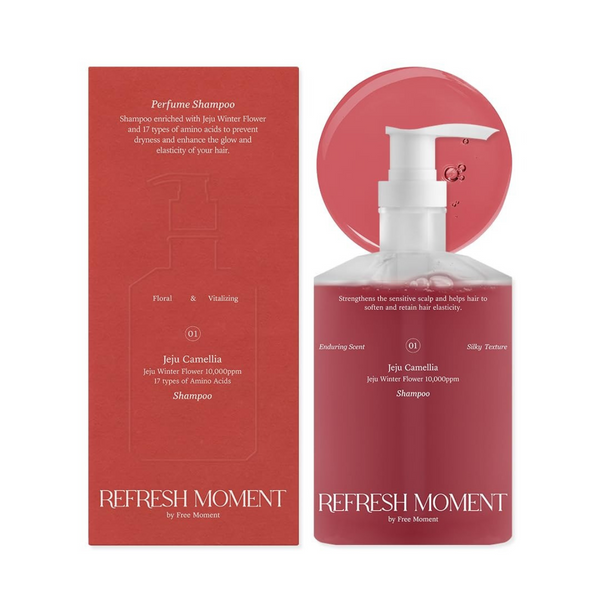 FREEMOMENT Refresh Moment Perfume Shampoo 01 Jeju Camellia