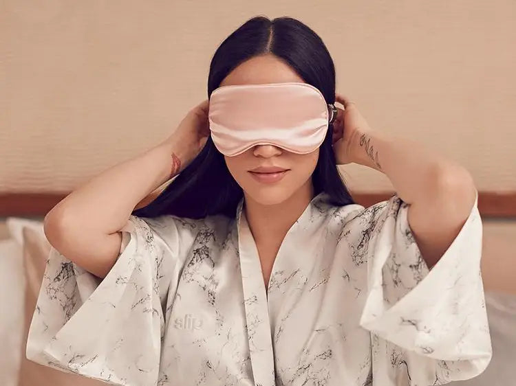 SLIP Silk Sleep Mask Pink