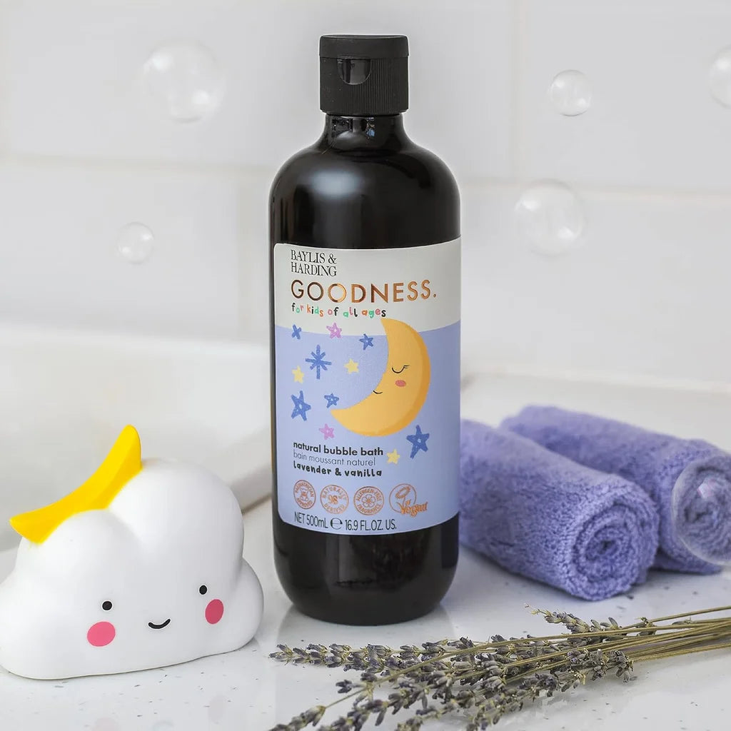 Baylis &amp; Harding Goodness - Levandule &amp; Vanilka Pěna do koupele pro děti, 500 ml