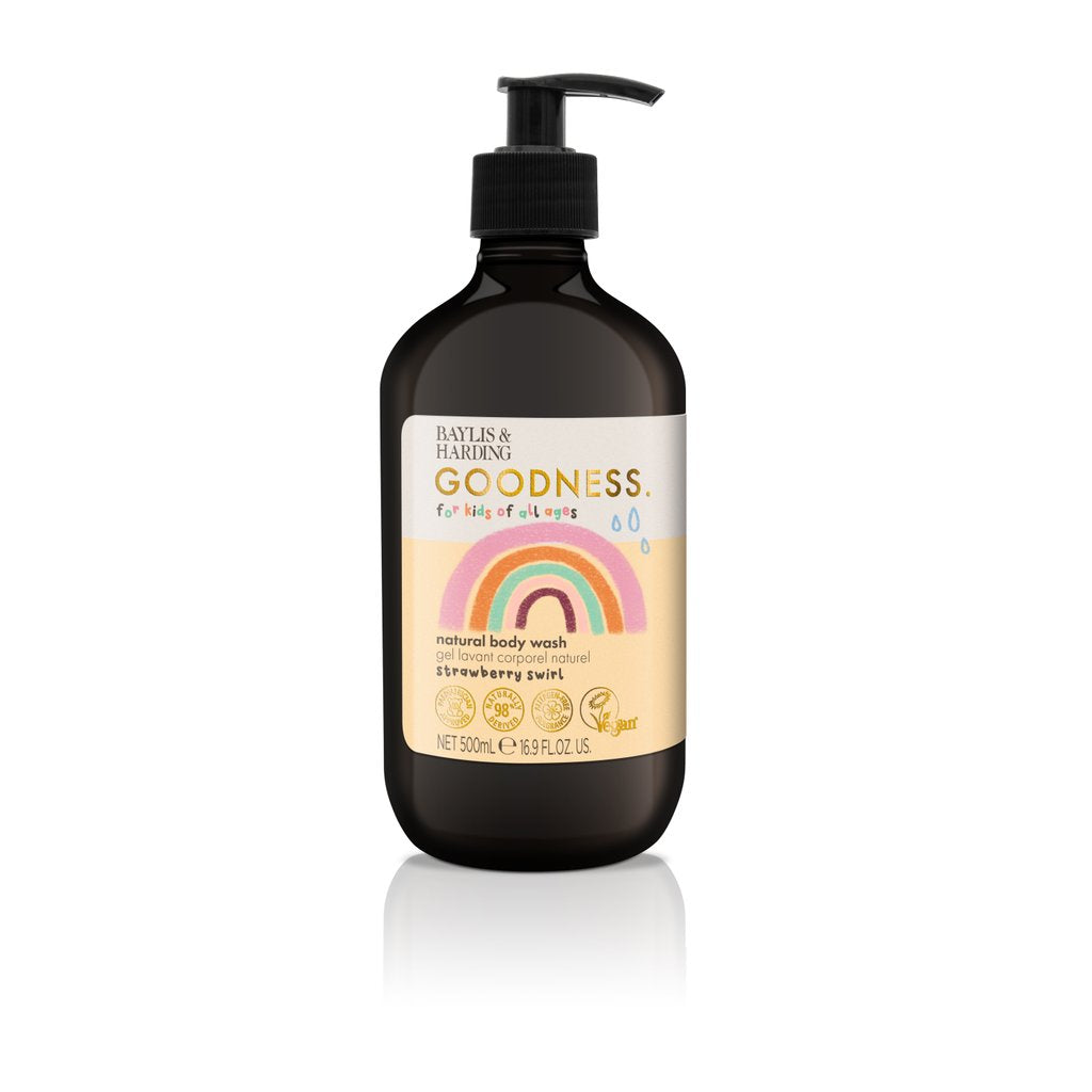 Baylis &amp; Harding Goodness - Jahoda Dětský mycí gel, 500 ml