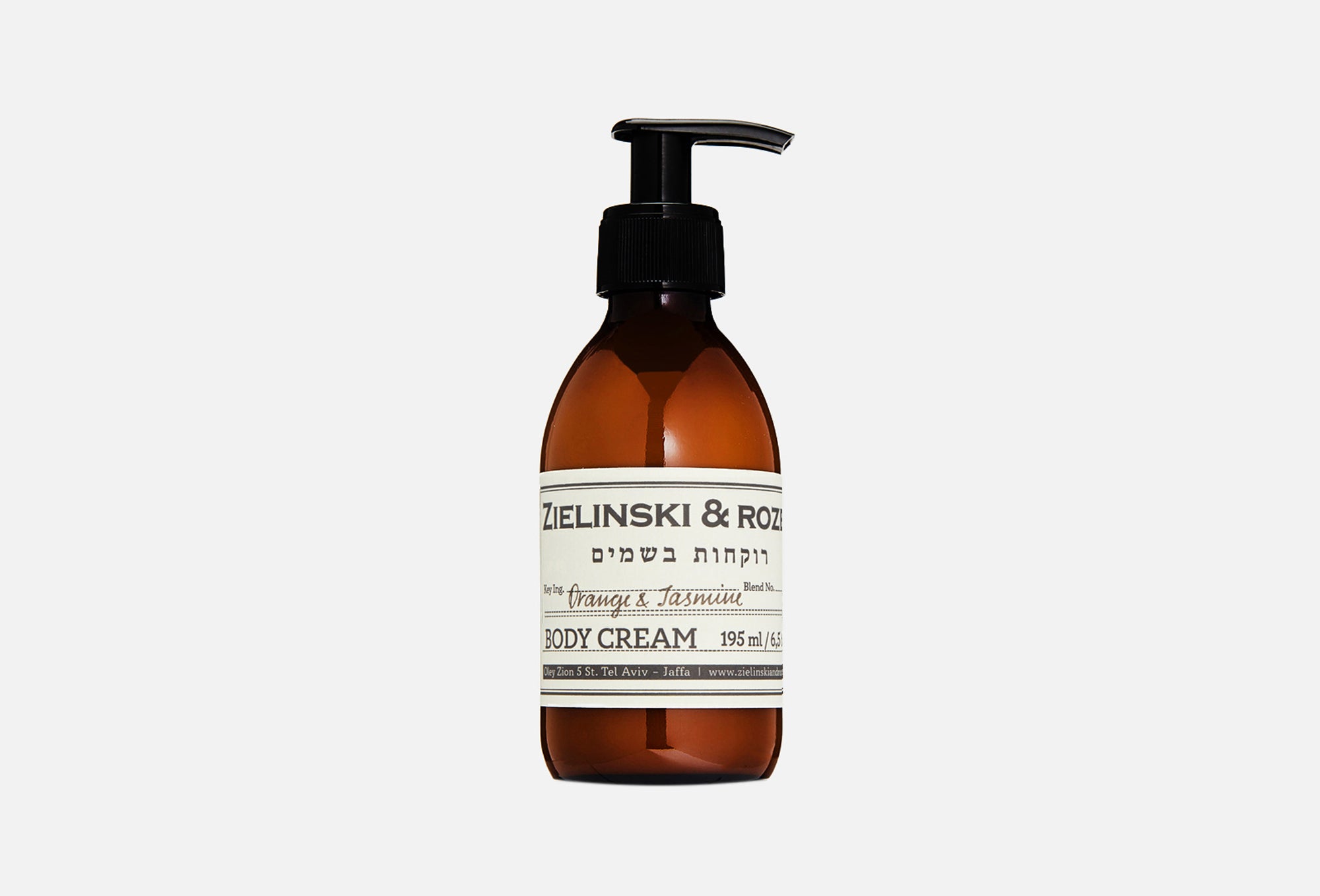 Zielinski &amp; Rozen | Body cream Orange &amp; Jasmine