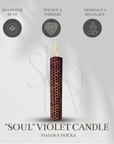 Sirov Candle  "Soul" Violet candle