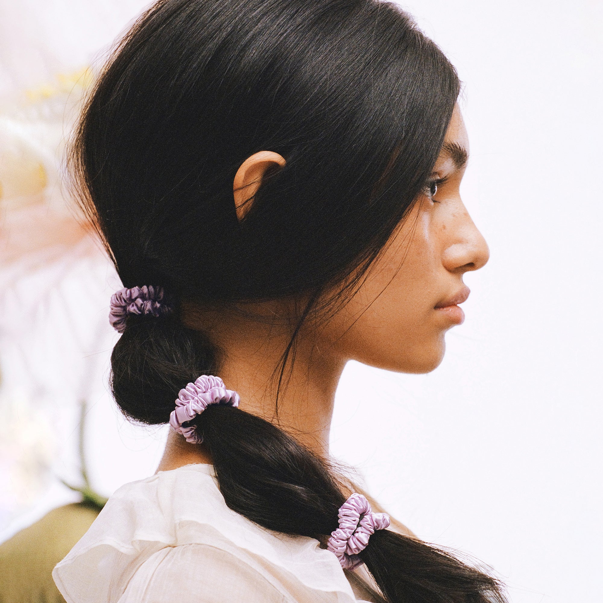 SLIP Skinny Scrunchies Wildflower 4x