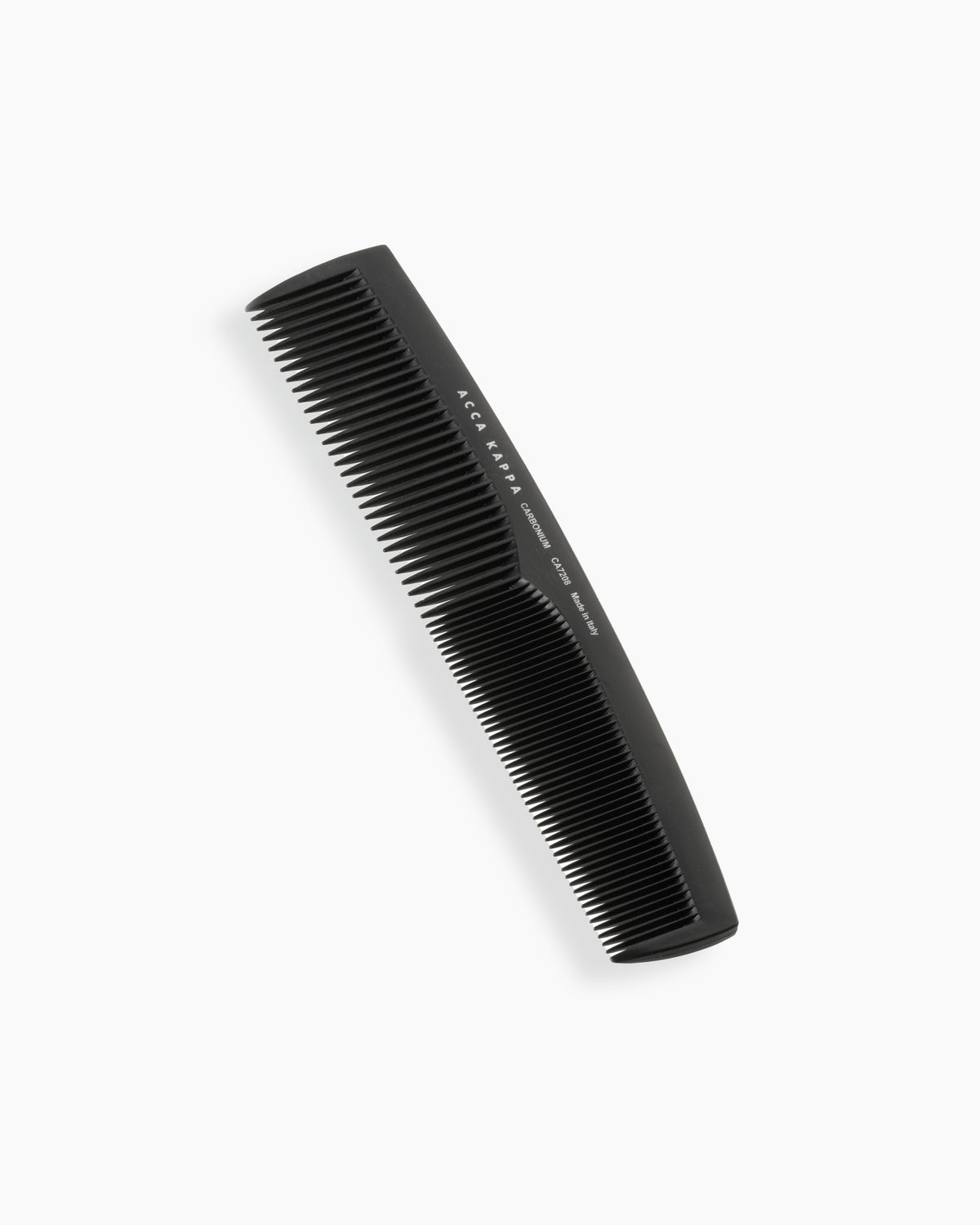ACCA KAPPA | Carbonium Styling Comb Fine &amp; Coarse Teeth
