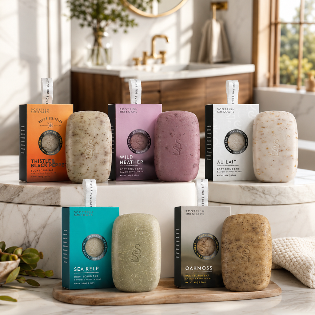 SCOTTISH FINE SOAPS  Exfoliační mýdlo, 150 g