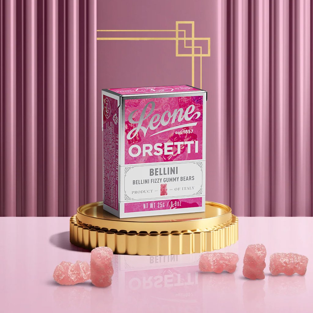 Pastiglie Leone Orsetti Gommosi Spritz  Gumoví medvídci s příchutí