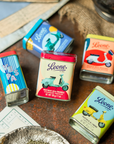 Leone 1857 × Vespa Miste Dissetanti – ovocné pastilky v plechové dóze, 30 g