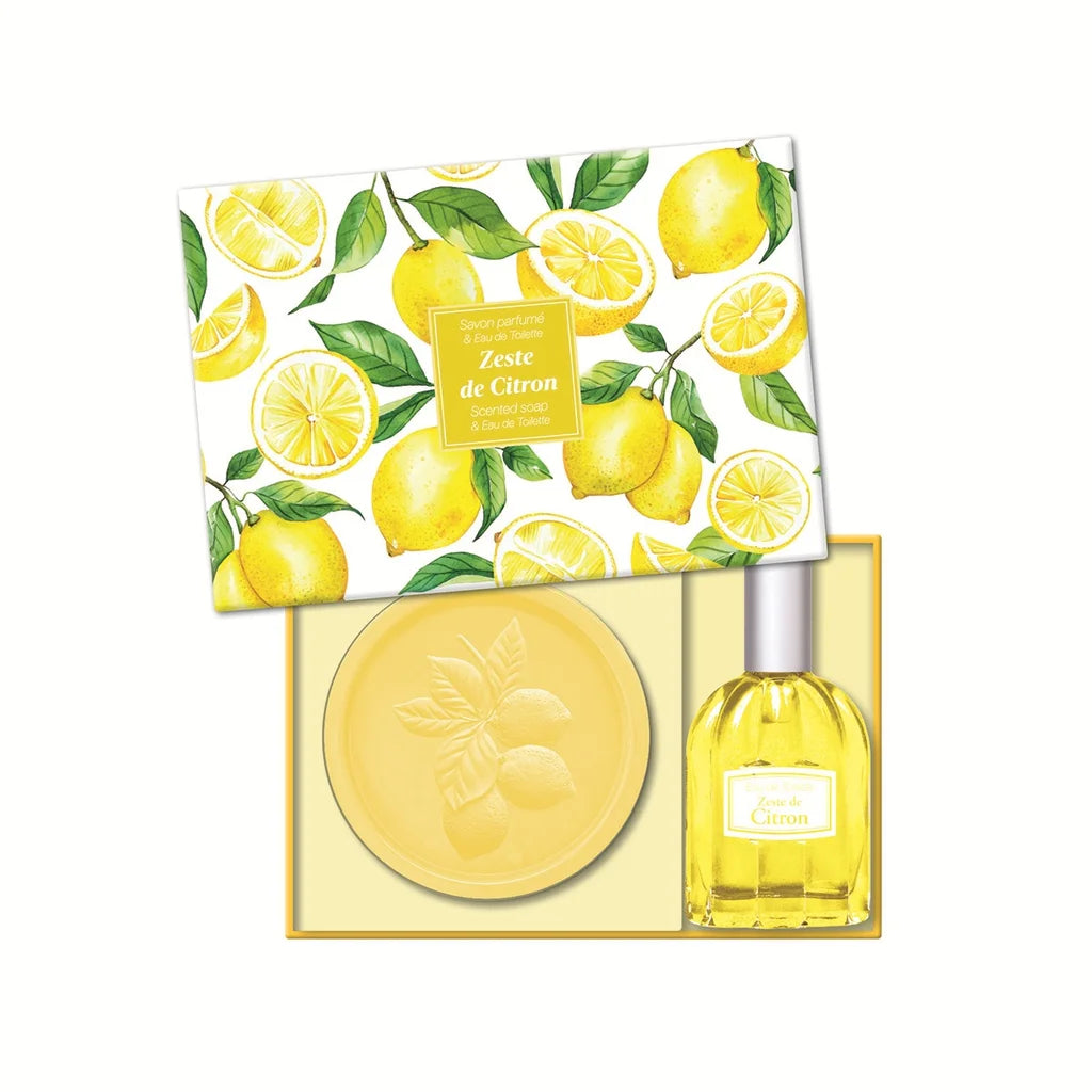 Esprit Provence Citronová kůra Dárková sada s toaletní vodou, 2 ks