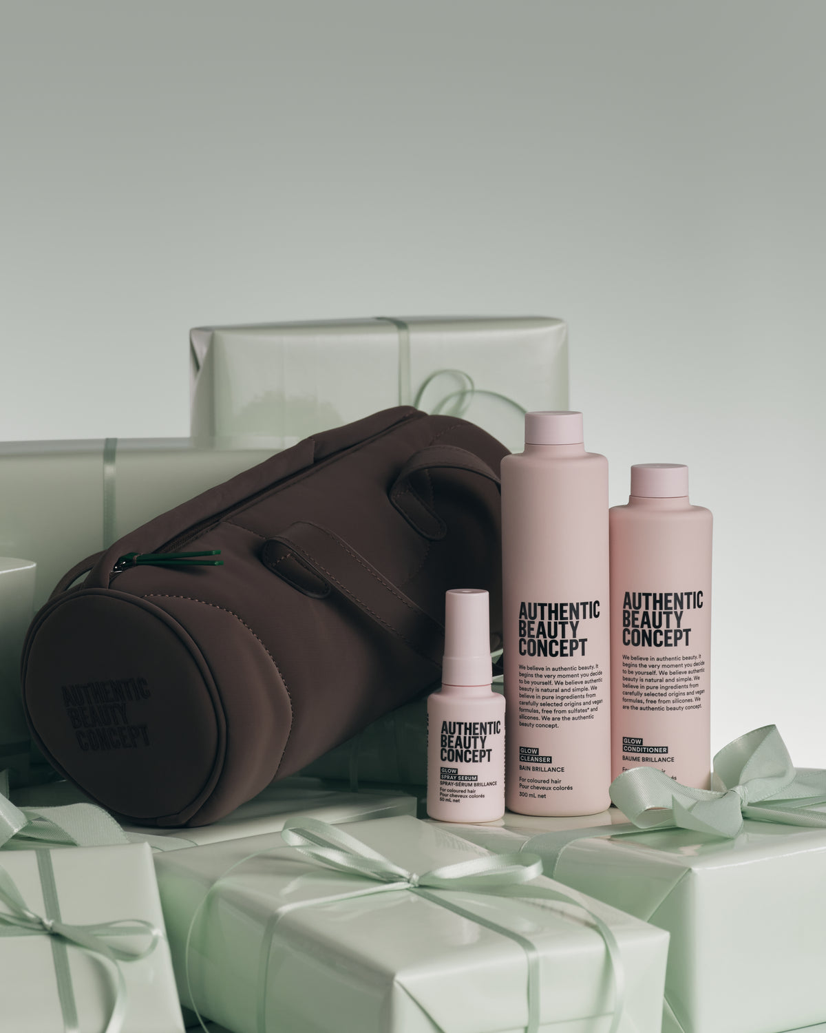 AUTHENTIC BEAUTY CONCEPT Glow – dárková sada pro barvené vlasy