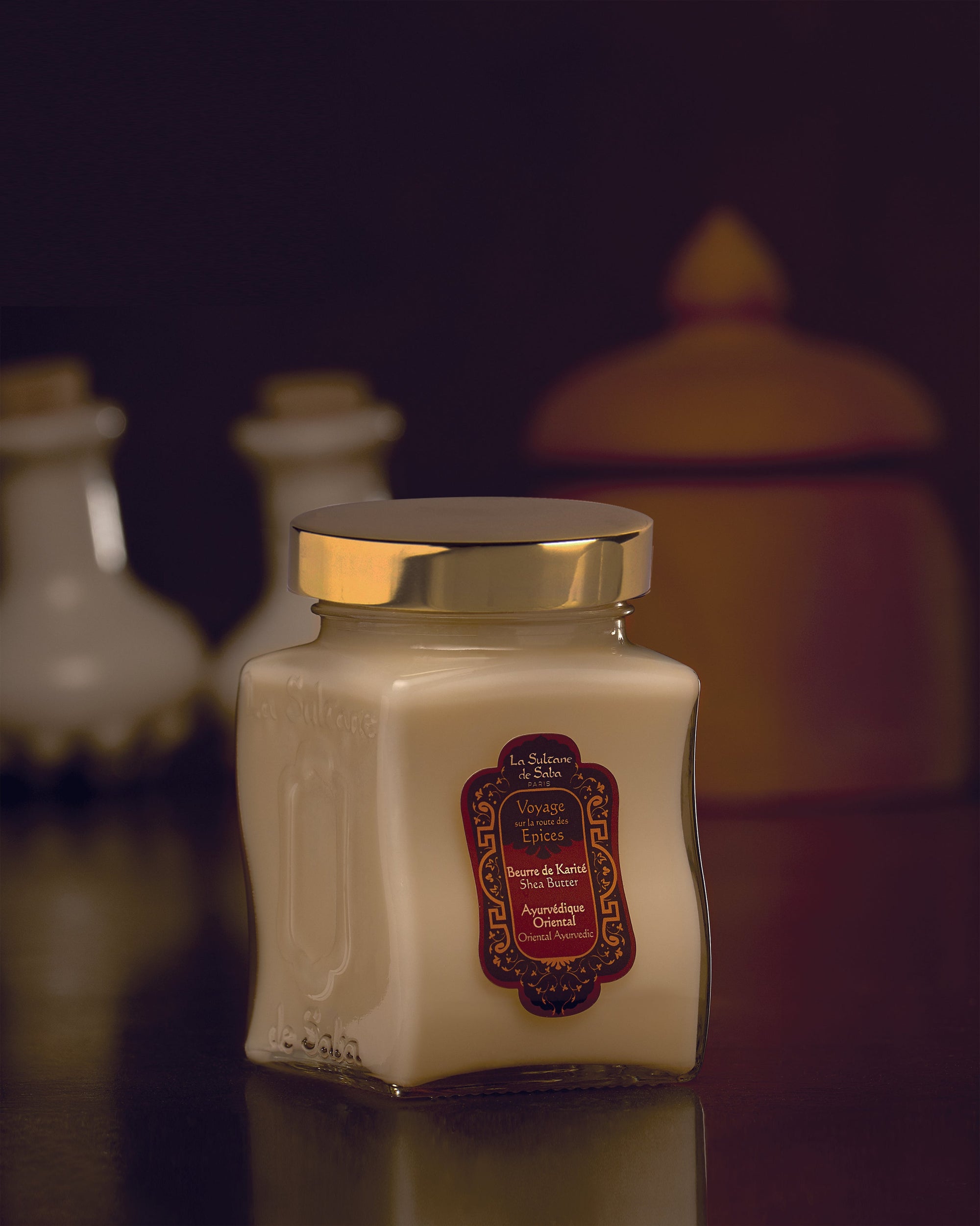 La Sultane De Saba  Shea Butter - Oriental Ayurvedic Amber Vanilla Patchouli Fragrance 300 ml