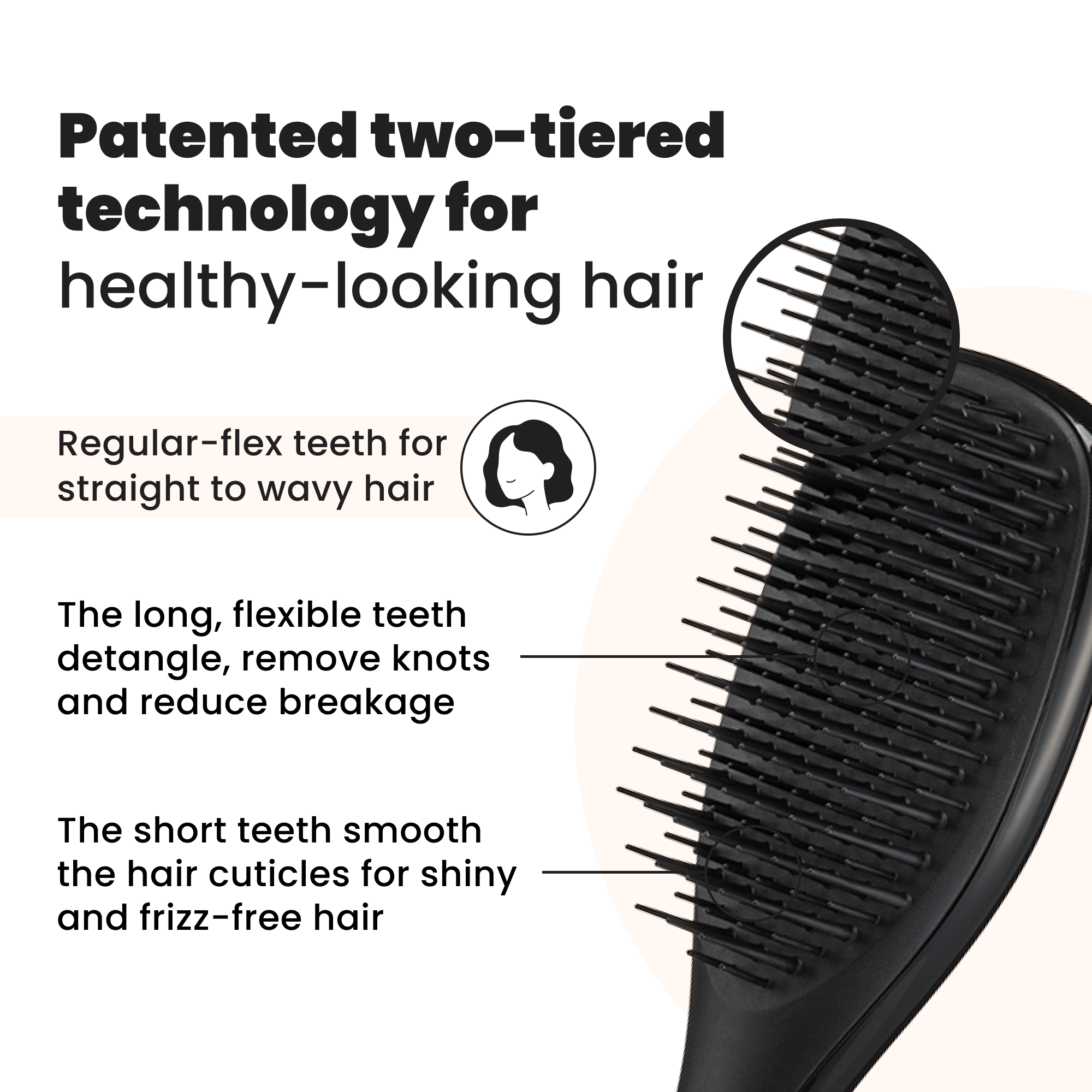 The Ultimate Detangler Electric Raspberry