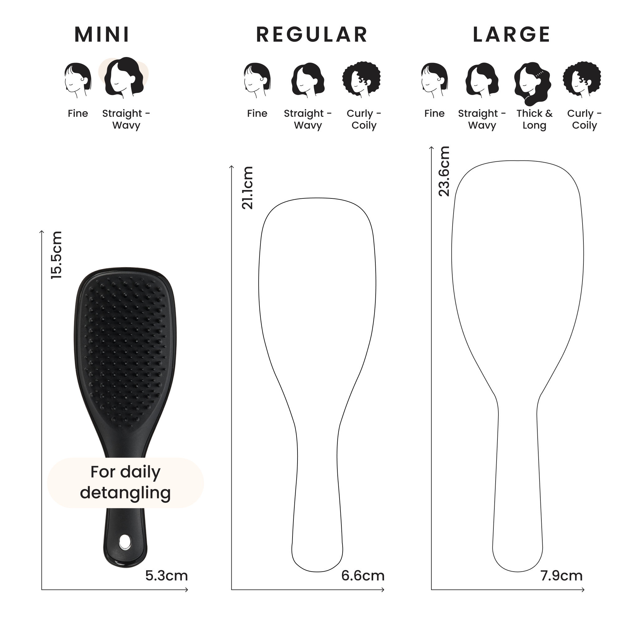 The Ultimate Detangler Electric Raspberry