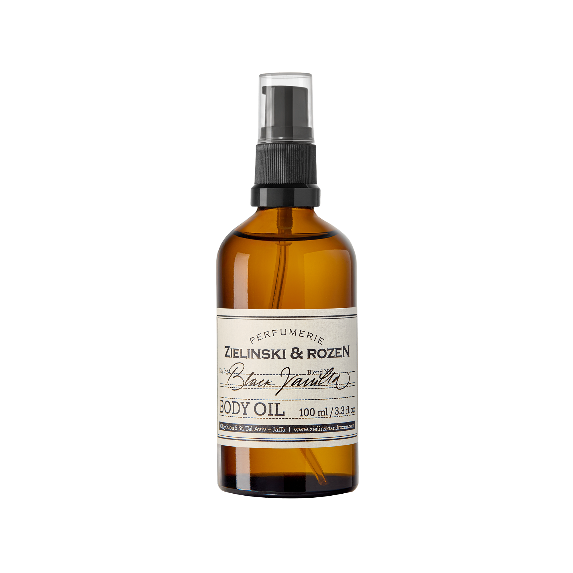 Zielinski &amp; Rozen | Body Oil  Black Vanilla 100 ml