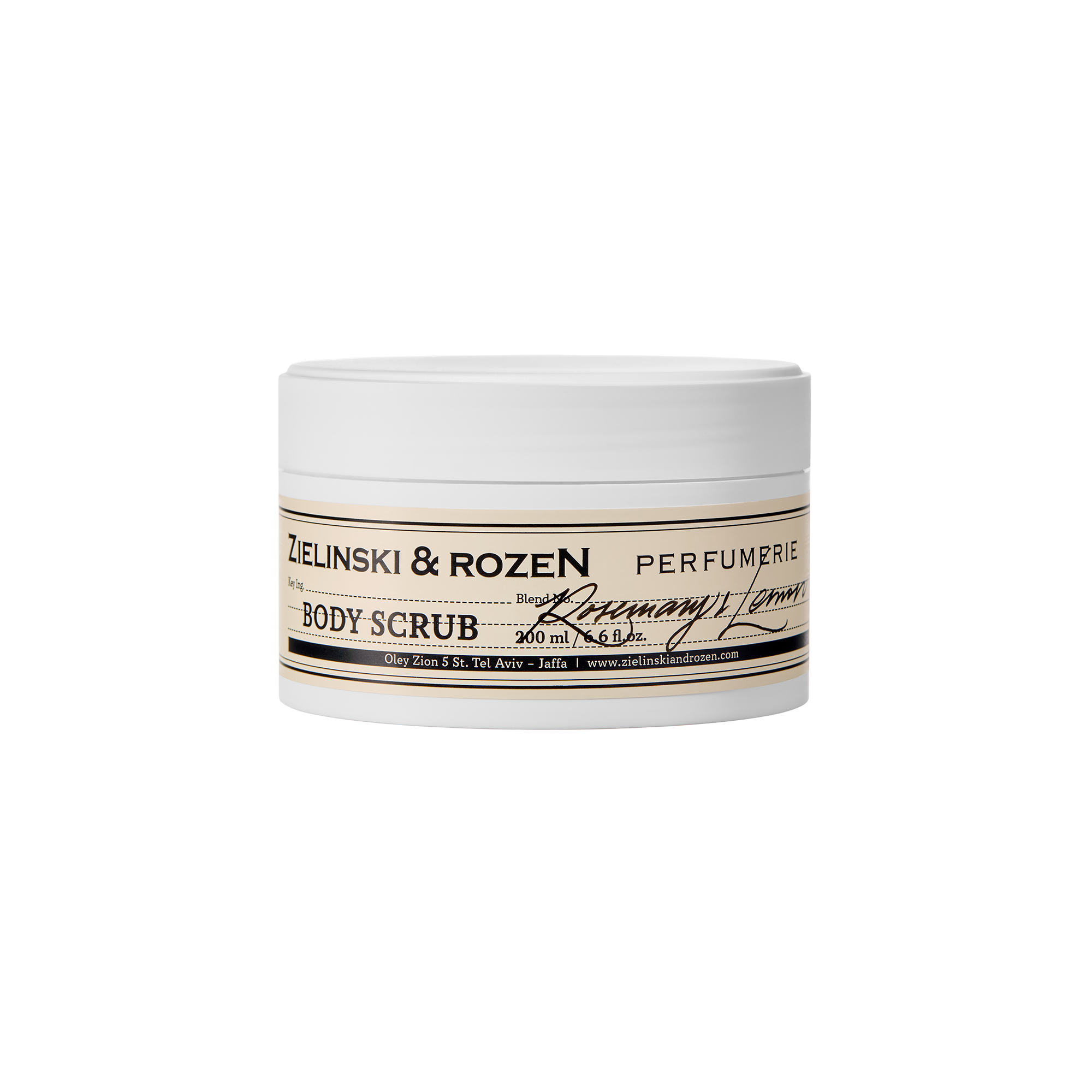 Zielinski &amp; Rozen | Body Scrub Rosemary &amp; Lemon