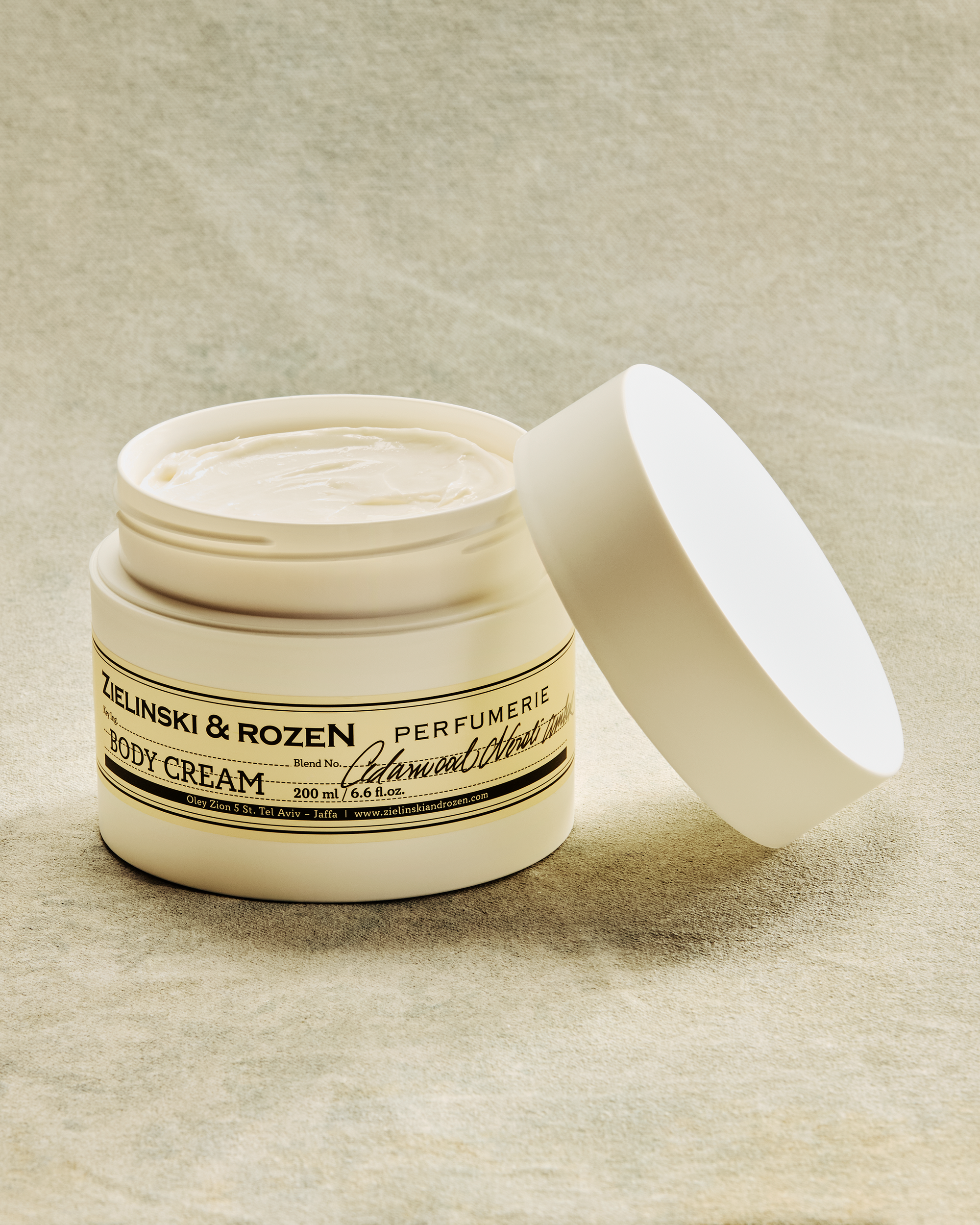 Zielinski &amp; Rozen | Body cream Cedarwood, Neroli, Amber 200 ml