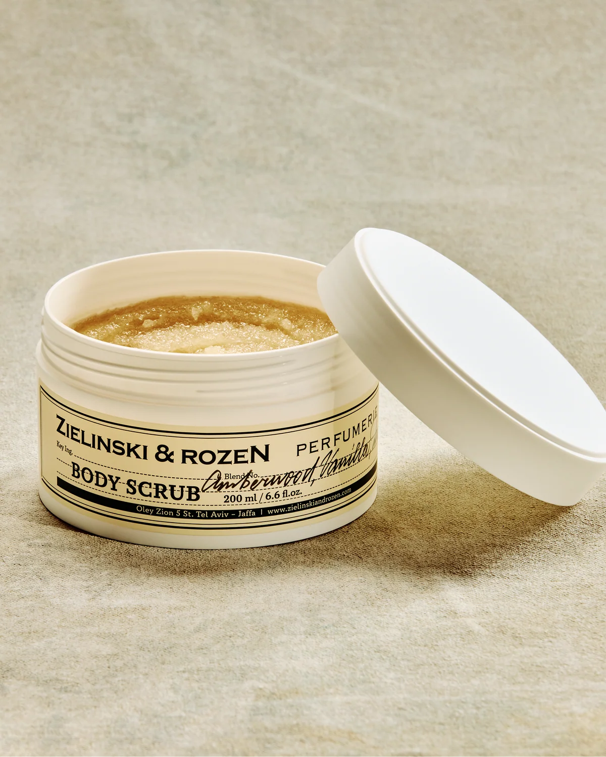 Zielinski &amp; Rozen | Body scrub Amberwood, Vanilla, Davana