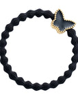 enamel gold butterfly black