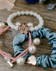 bling daisy flower white