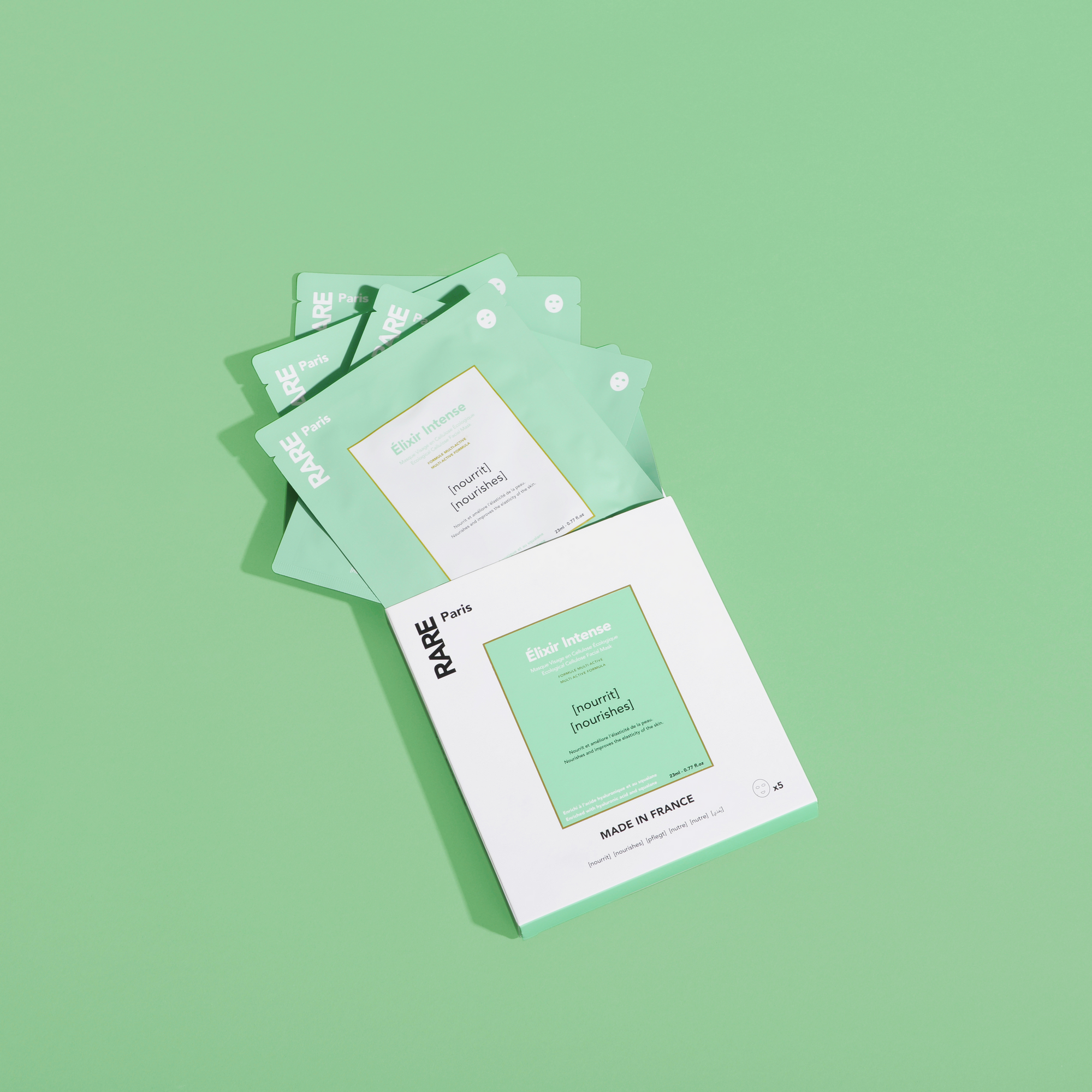 Rare Paris Elixir intense nourishing Face Masks