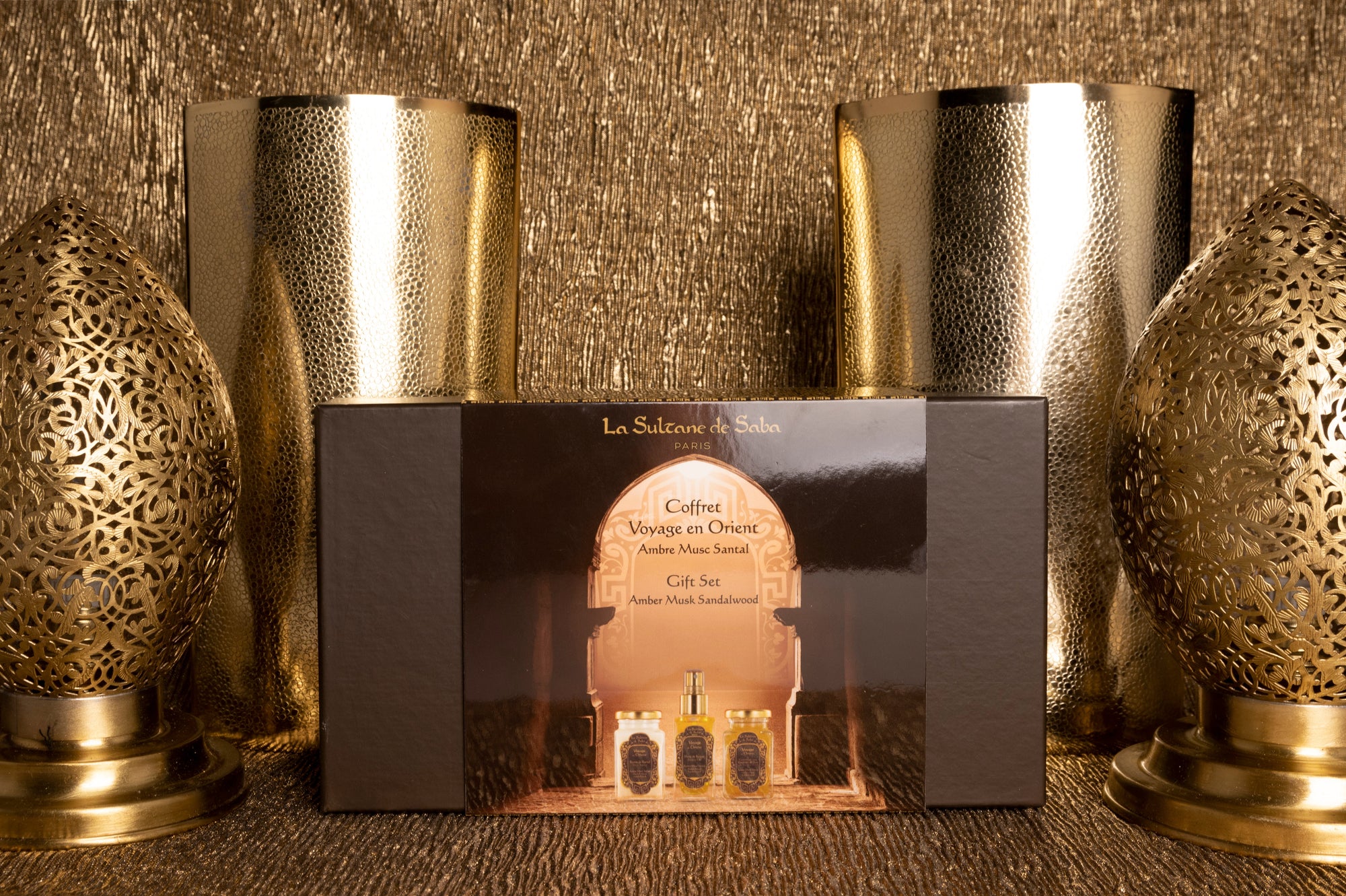 La Sultane de Saba |Orient|  Body Gift Set - Amber Musk Sandalwood Fragrance