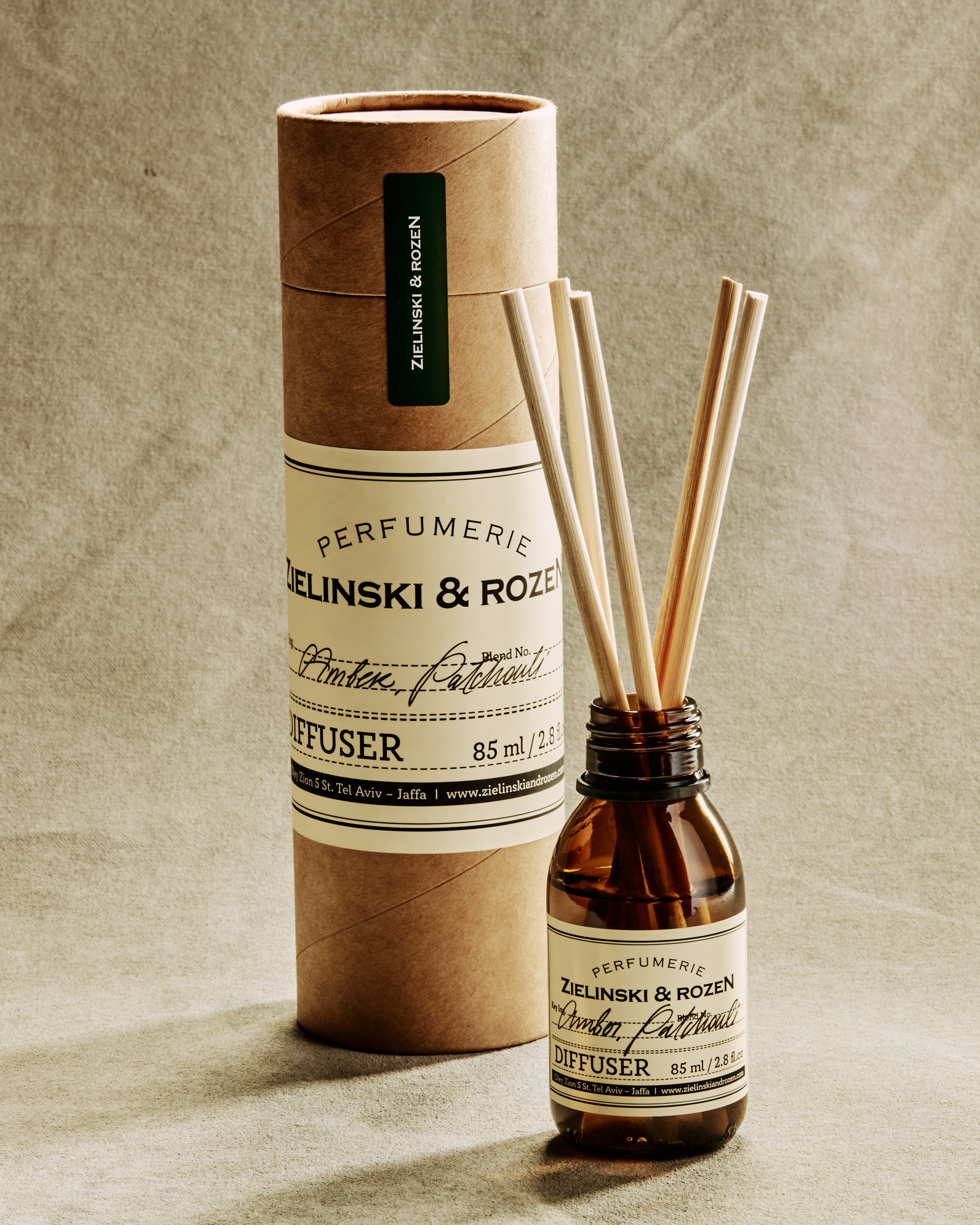 Zielinski &amp; Rozen | Diffuser MOSS Amber, Patchouli