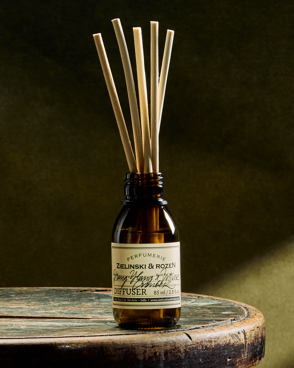 Zielinski &amp; Rozen | Diffuser Ylang-Ylang &amp; Vetiver, Amber 85 ml