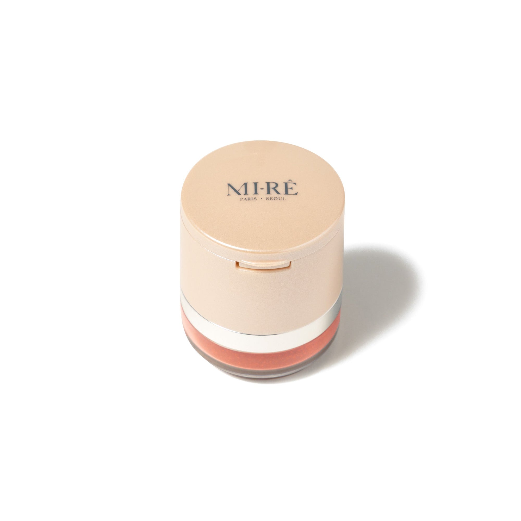MI-RE Cosmetics Dual Blush-Lit Dual Blush + Highlighter Nacré  Duo tvářenka a rozjasňovač 2v1 – růžová