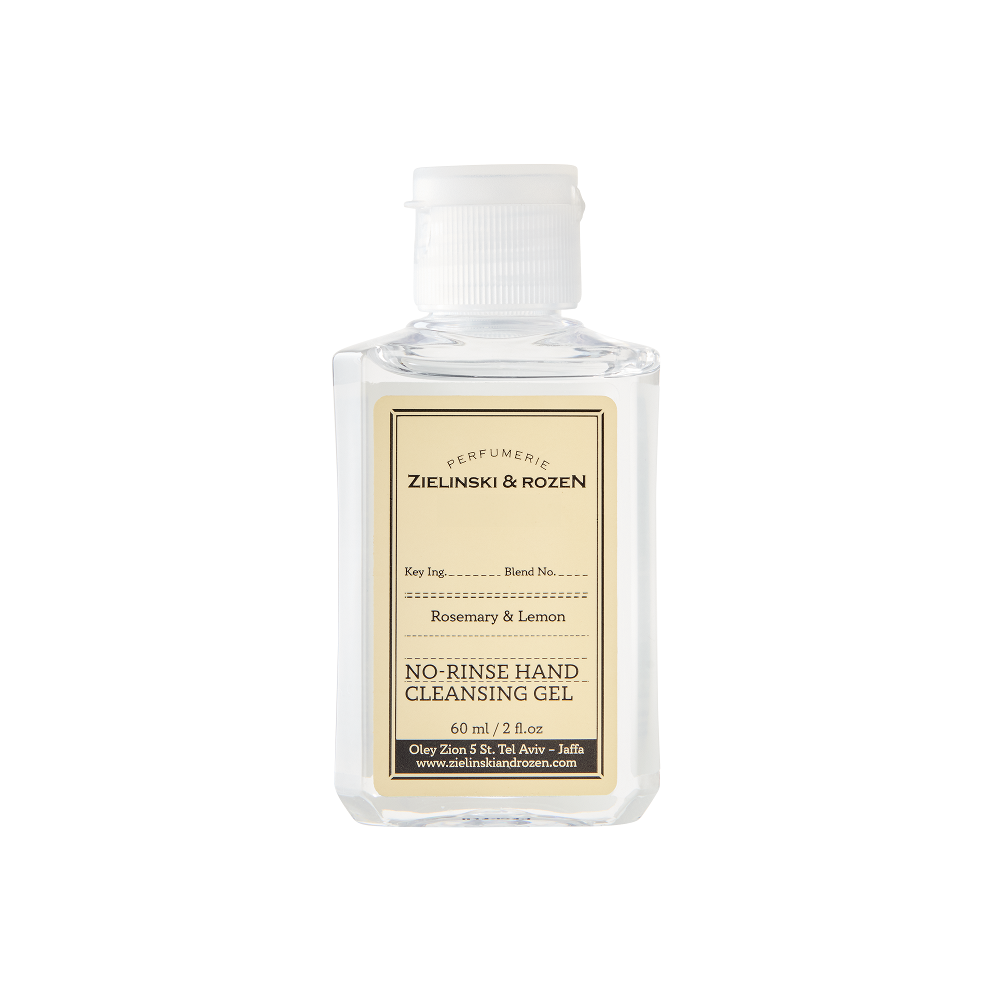 Zielinski &amp; Rozen | Hand cleansing gel Rosemary &amp; Lemon (60 ml)